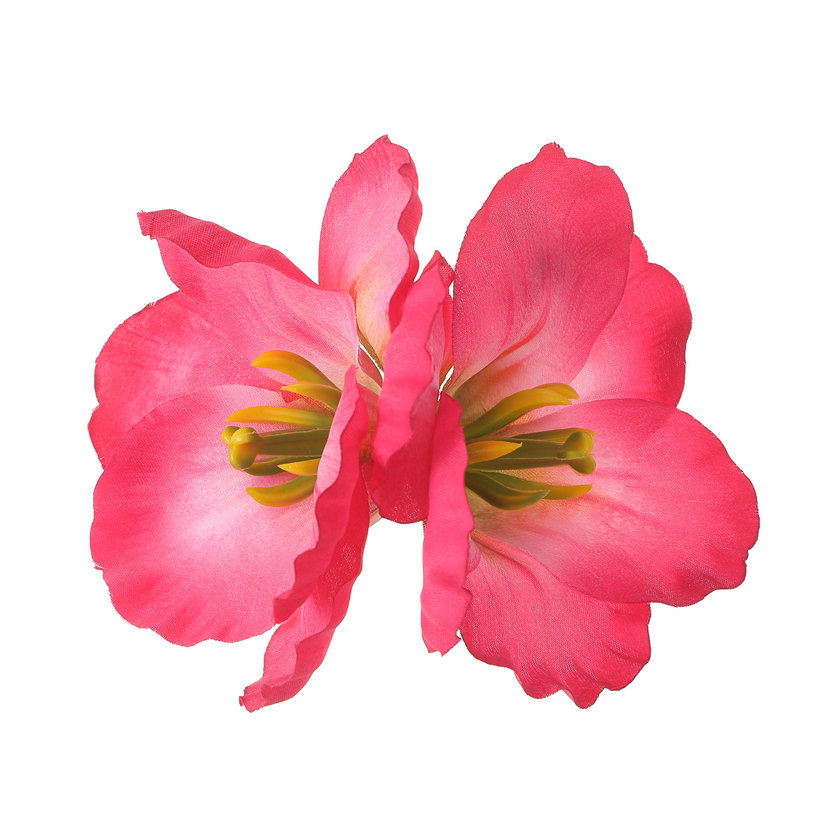 Women's Flower Sweet Silk Flower Hair Clip display picture 9