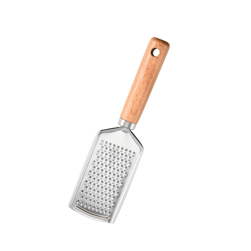 Paquete de Gadgets de cocina con mango de madera de acero inoxidable mini vajilla infantil con queso de rueda de pastel a juego de herramientas de panadería