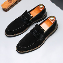 8608 Loafers 乐福鞋男一脚蹬懒人鞋大码休闲男士小皮鞋 代发