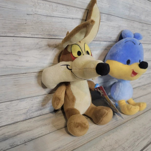 Looney Tunes Wile E.Coyote Roadrunner Chibi ACME Plush������