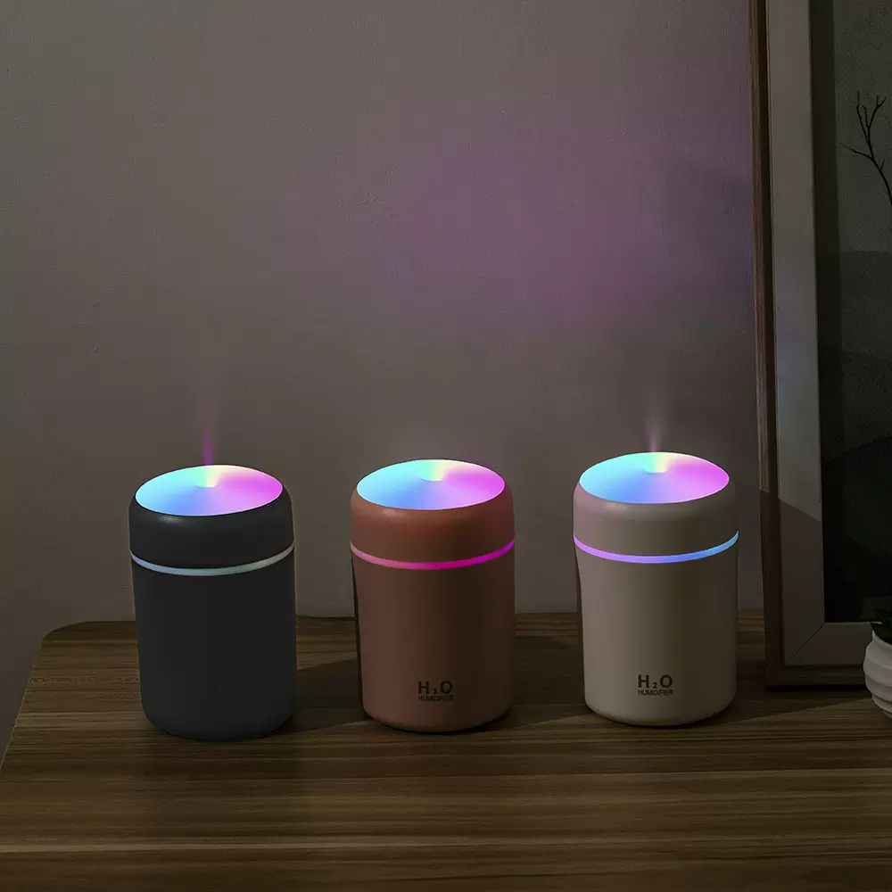跨境新款炫彩杯加湿器 USB车载迷你空气净化雾化器支持LOGO工厂