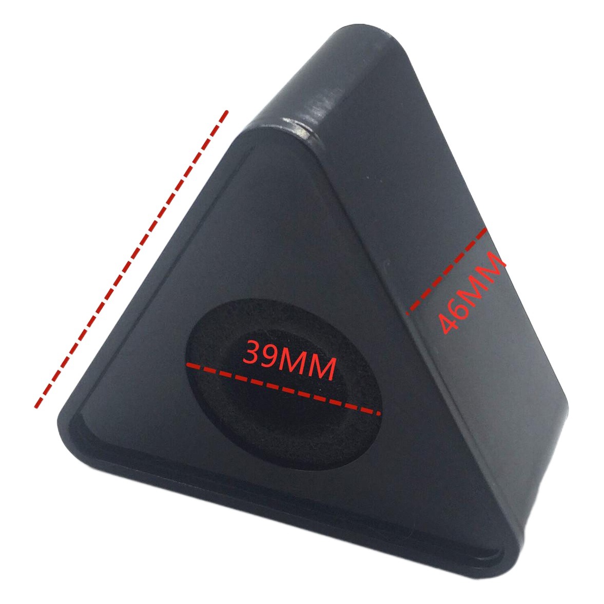 Mesa de micrófono ABS mesa cuadrada estándar mesa de dos colores en blanco y negro estándar cada uno con algodón engrosado