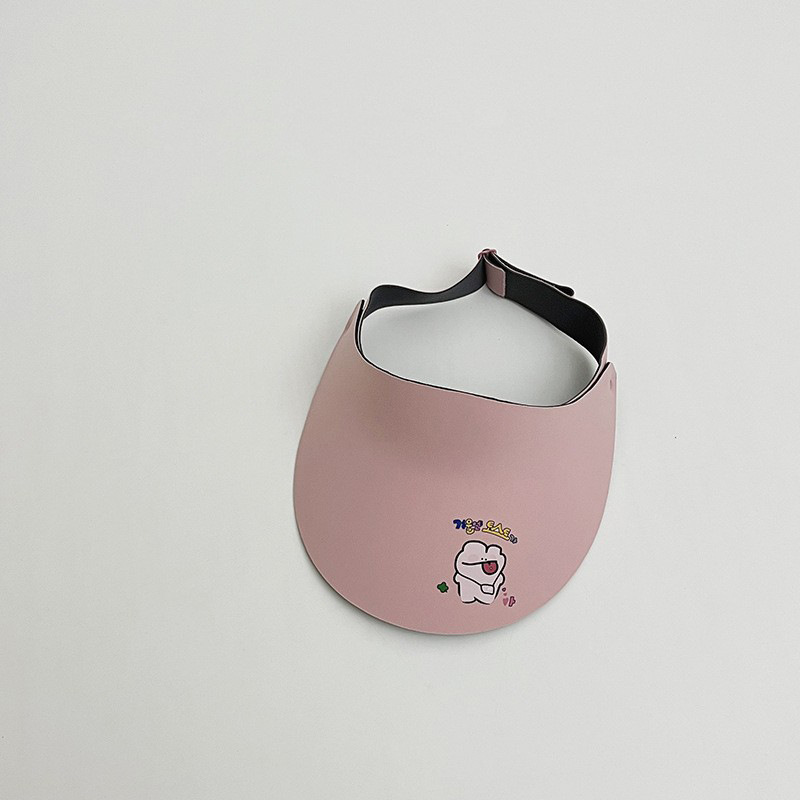 Sombreros de verano anti-UV sombreros de sombreros de sol impresión de dibujos animados sombreros vacíos sombreros de sol bebés sombreros para niños y niñas