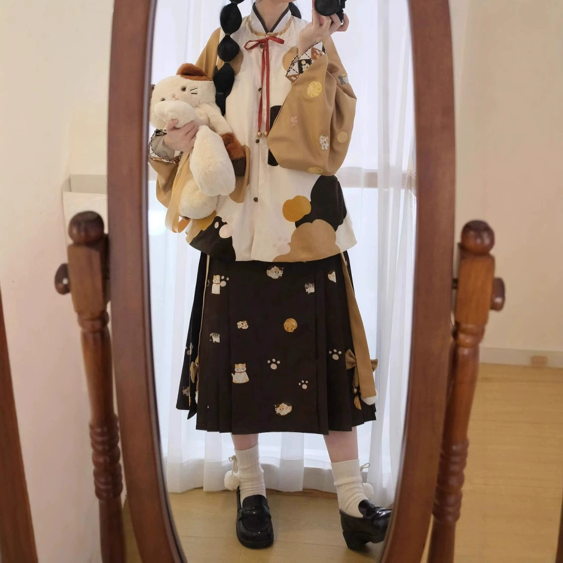 Осенний и зимний новый вышивка Hanfu жилет