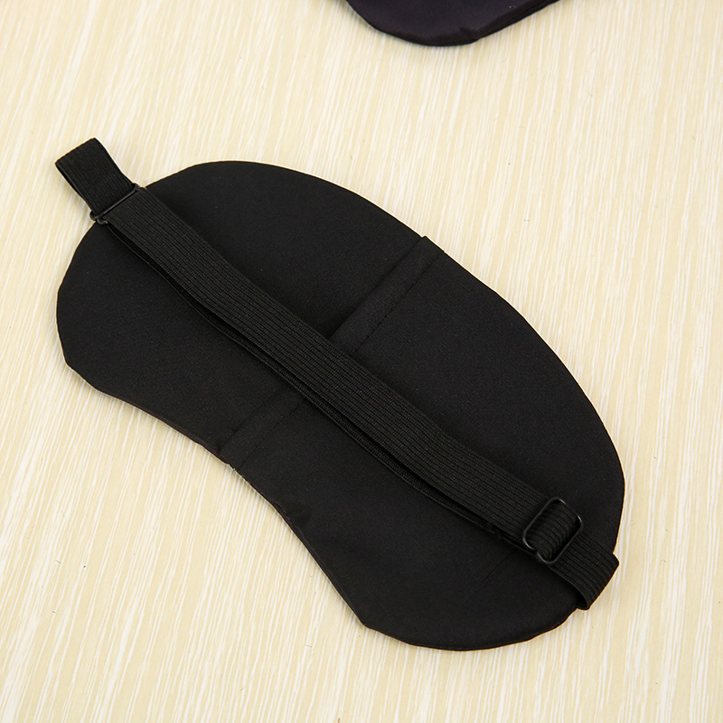 Antifaz negro con gel frío, máscara para dormir o relajación ocular, transpirable y cómodo