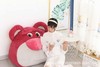 Cute plush doll, pillow, duvet for sleep, with little bears