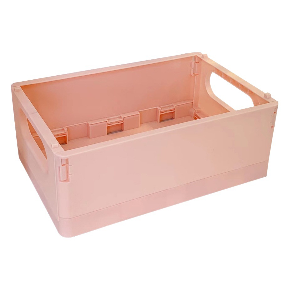 Dormitorio caja de almacenamiento de escritorio libro merienda canasta de almacenamiento de juguete simple caja de almacenamiento de organización plegable misceláneas pequeña cesta