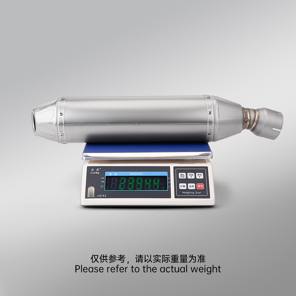 Suitable for Motorcycle Kove 800X Modification, Integrated Mid-Section and Tail-Section Exhaust Pipe Muffler, Connects to the Original Front Section of the Bike