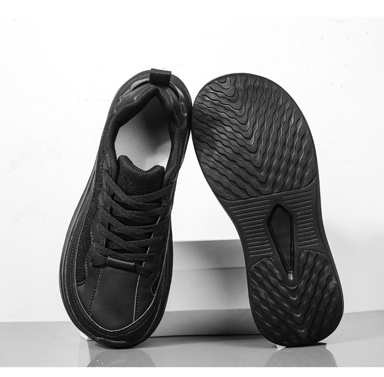 Giày thể thao nam mũi rộng thoáng lưới, giày chạy bộ tập gym ngoài trời form rộng, gót 3–5 cm — 2602 màu kaki, 2602 màu đen chi tiết 21