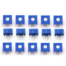 3386P电位器精密可调电阻1K/2K/5K/50K/100K/10K 103 503 203