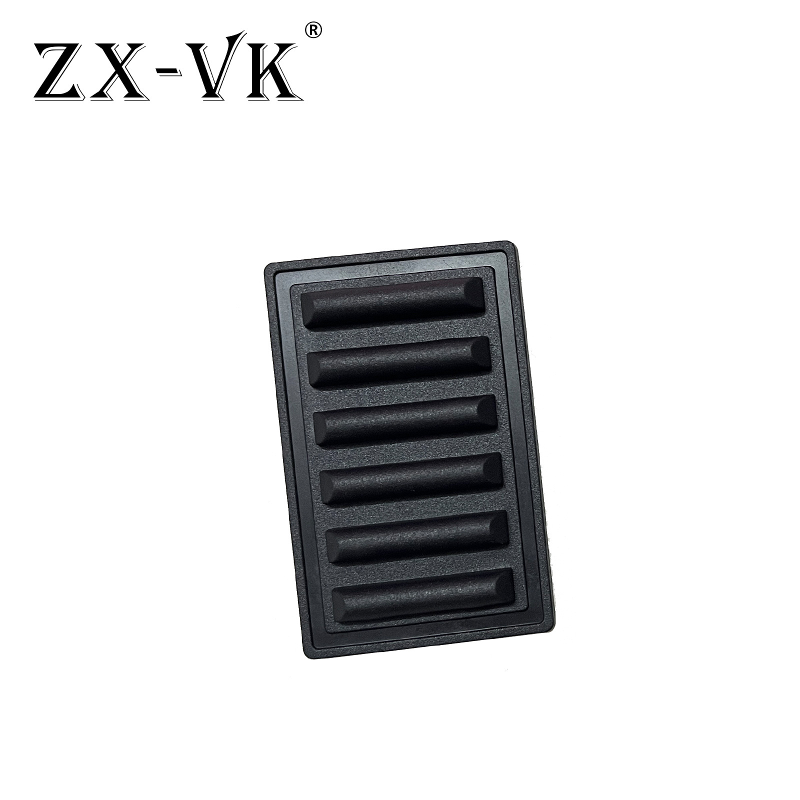 Zhengxin hebilla BASE DE PVC base de goma suave equipaje BASE DE PVC seis barras de accesorios de equipaje fábrica venta directa al por mayor image 4