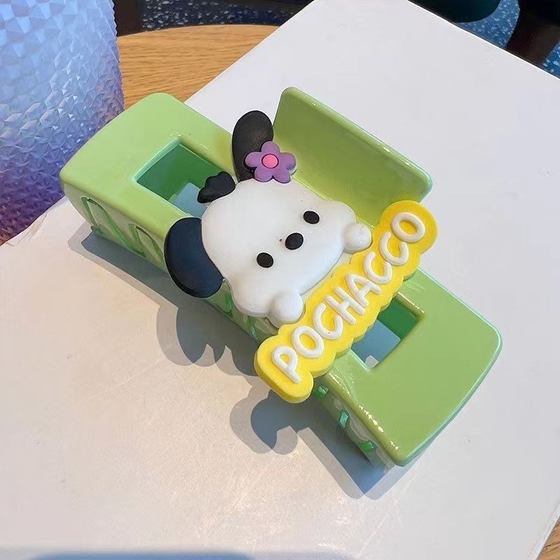 El clip de tiburón en línea es famoso. Clip de dibujos animados femeninos. Jade Gui Perro Kulomi. Estudiante detrás de la cabeza. Clip de pelo.