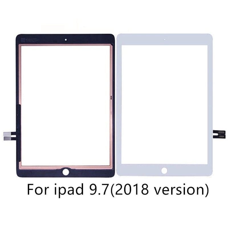Para iPad 6 2018 A1954 / A1893 cubierta de pantalla táctil Glass touch