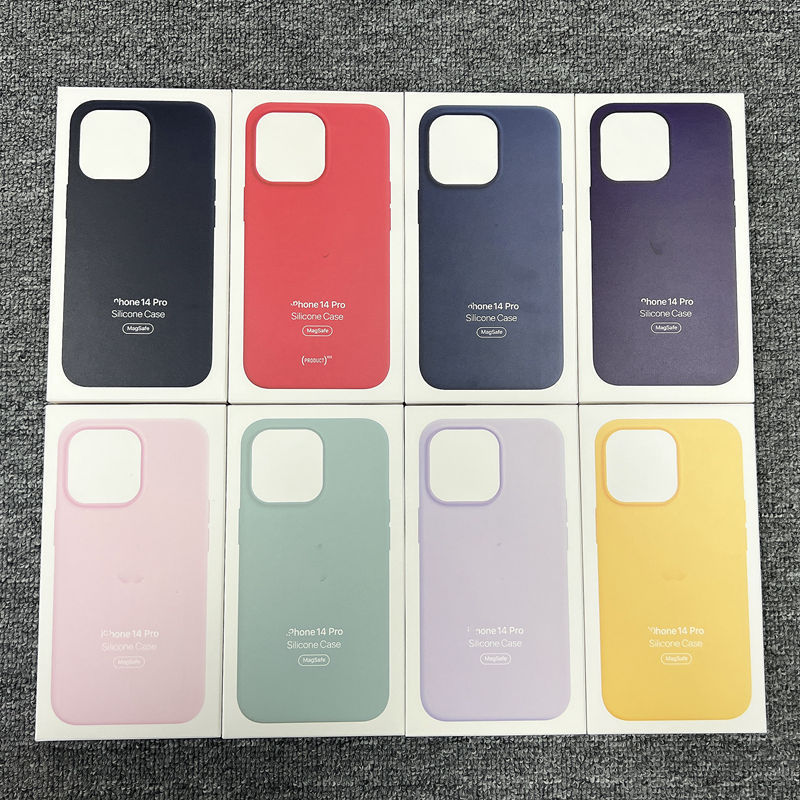 For Apple iPhone14Promax real liquid silicone Magsafe magnetic suction phone case For Apple iPhone14Promax real liquid silicone Magsafe magnetic suction phone case