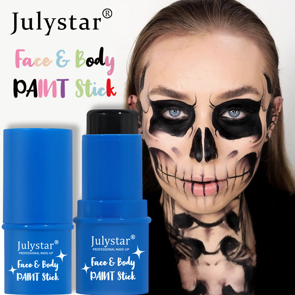 Halloween body cream, makeup, water-soluble fluorescent facial stage painting stick_viptrois.com