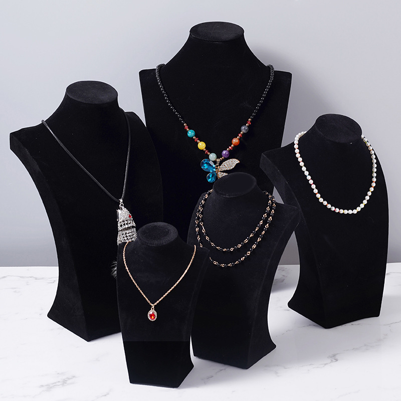 1 Piece Velvet Simple Style Solid Color Jewelry Display display picture 3