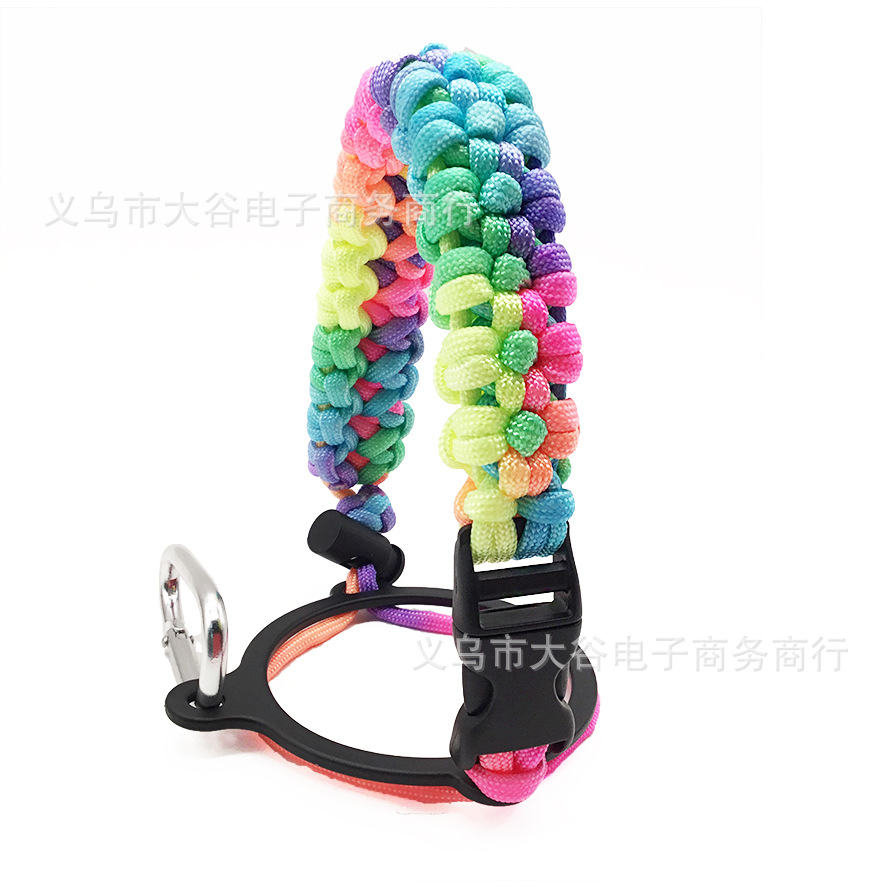 Amazon Venta caliente paraguas cuerda taza mango hidro frasco taza cuerda manejar cuerda todo tipo de cuerda en forma de flor