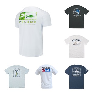 Pelagic Fishing Clothing Short-Sleeved Crew Neck T-Shirt Summer Men's and Women's Shirt Sweatshirt Breathable