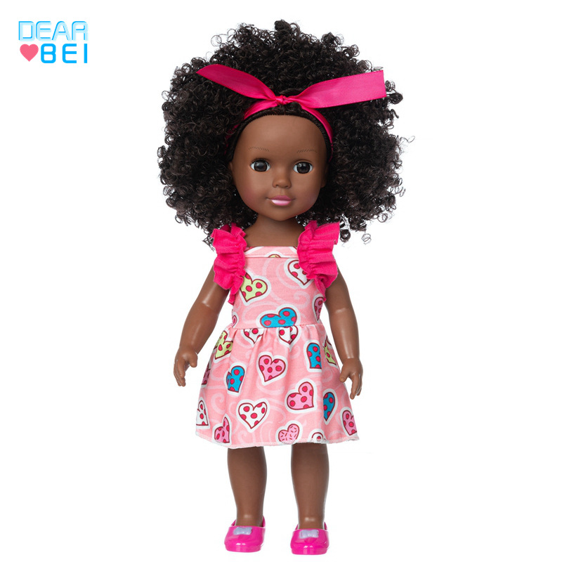 Dibei fábrica simulación bebé renacido muñeca 14 pulgadas American Girl Toy vinilo muñeca jugar casa juguete