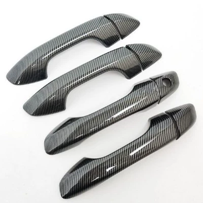 Cover Car Exterior Decoration — Other Automotive Exterior Supplies - carbon-fiber-pattern-single-hole