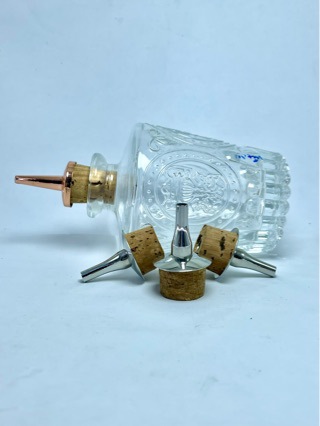 Glass bottle stopper stainless steel
