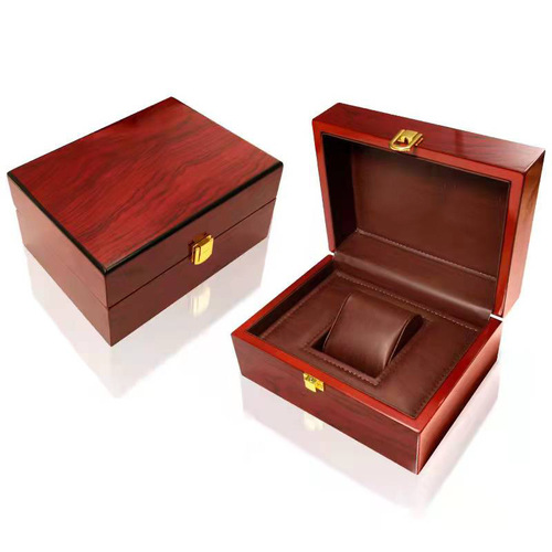 KIMSDUN flip watch box black watch box square gift packaging box heaven and earth cover box