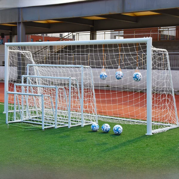 Children's Game Football Goal Home Outdoor Ball Frame Portable Outdoor Training Kindergarten Three-Person Four-Person Eleven Person