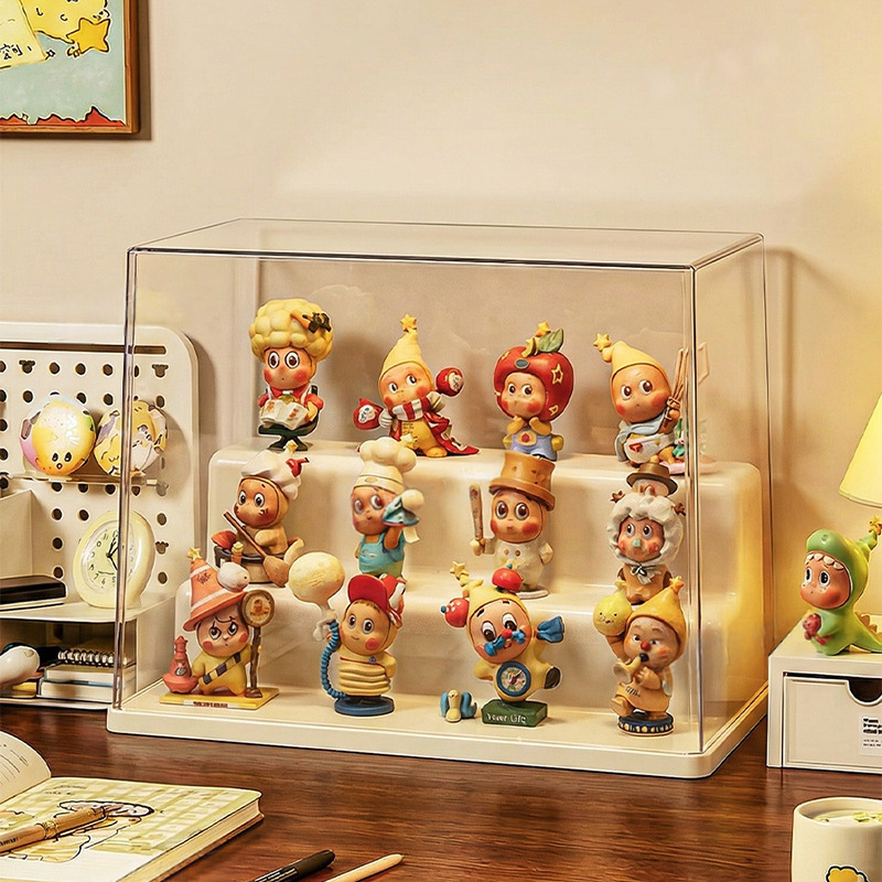 Blind Box Storage Display Stand Transparent Acrylic Figure Display Cabinet Star Man Creative Bubble Mart Storage Box