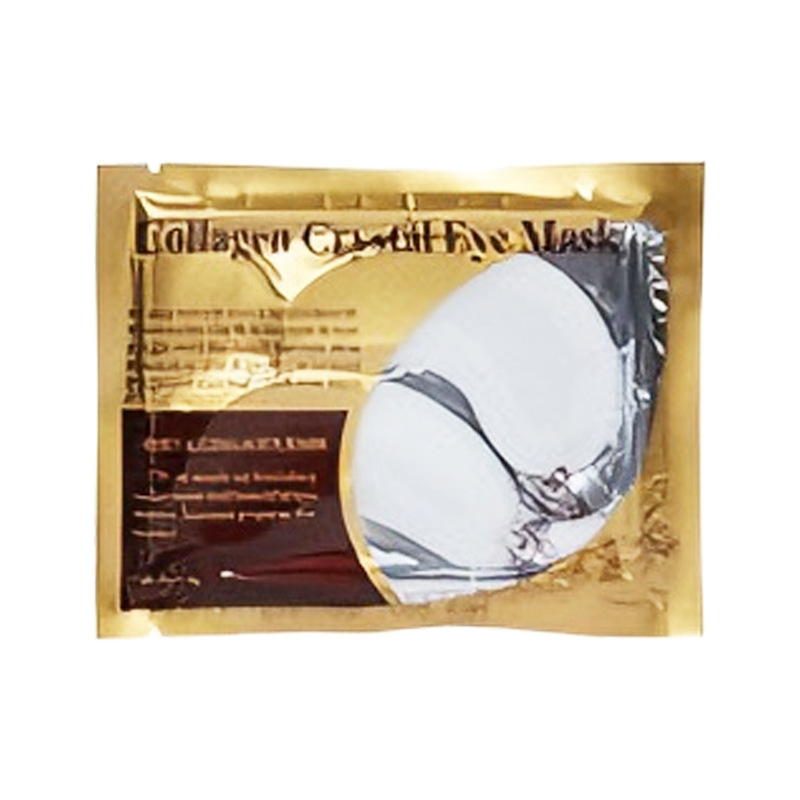 Mascarilla de ojos transfronteriza de colágeno y oro, parche hidratante para ojos con diseño de mariposa, fabricante mayorista para comercio exterior