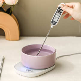 冬天恒温加热碗陶瓷猫咪饮水机喝水狗狗温水器酸奶机粮碗宠物用品