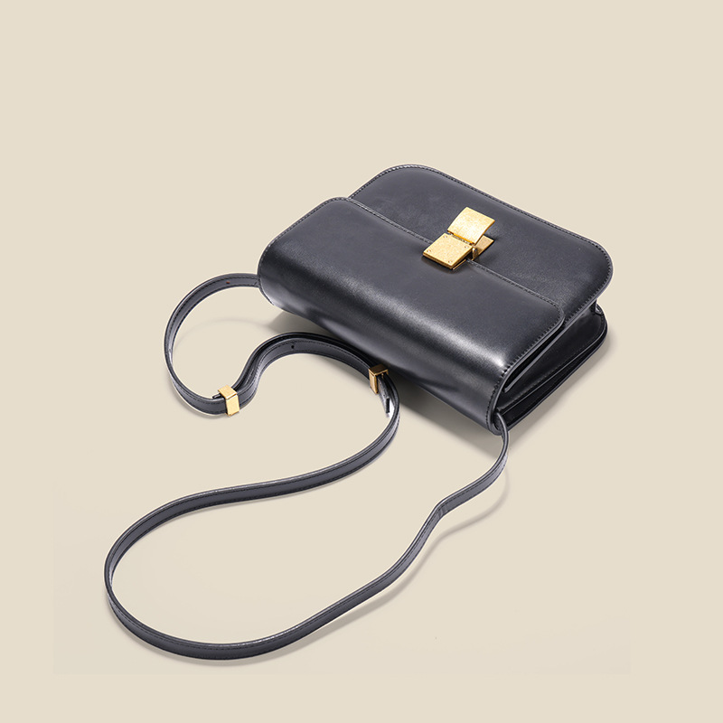 Bandolera de un solo hombro para mujer, Tofu, bolso cuadrado pequeño Simple y a la moda con gran capacidad, nueva moda 2024_voghion.com