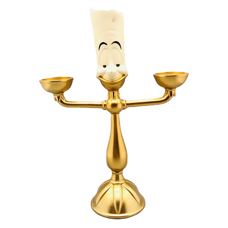 Belleza y Bestia Candelabro Lumia titular de la vela decoración despertador reloj de mesa decoración lámpara de mesa GE Shihua colección de relojes de péndulo