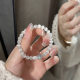 Class A Cat's Eye Bracelet Women's Aquamarine Light Luxury Niche Delicate High-end Feeling Transfer Beads Crystal Bracelet