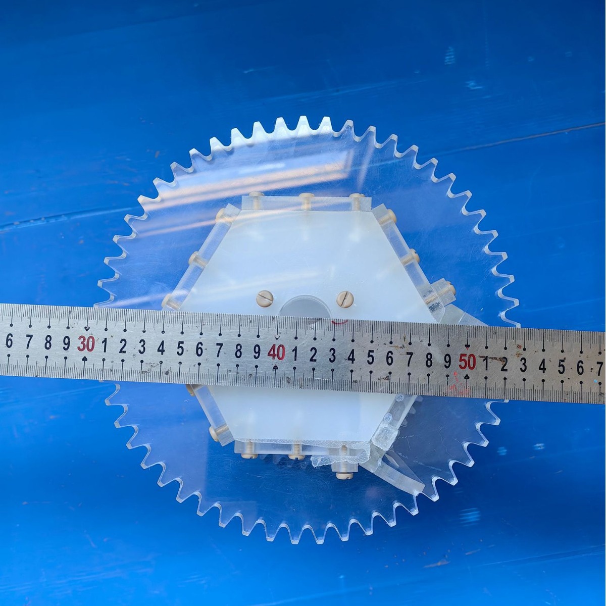 电化学镀清洗酸洗表面处理亚克力有机玻璃透明可换网滚笼桶筒镀芯