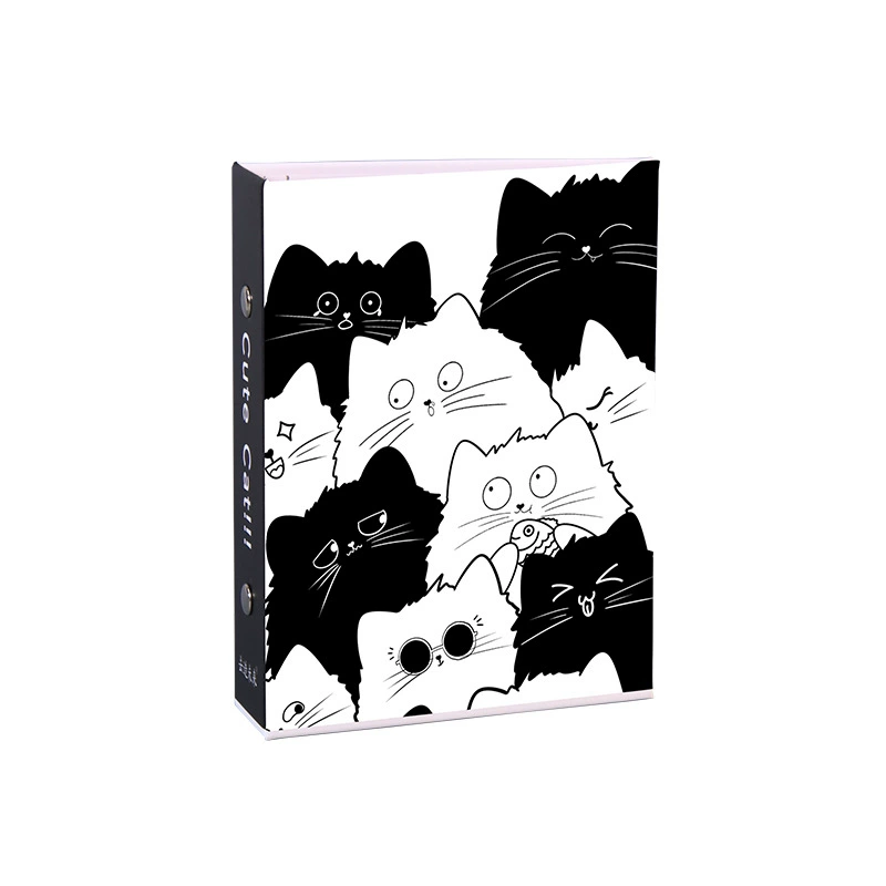 A7 папка утолщенный картон карточная обложка книга сшивка 6 отверстий заметки учетная книга обложка касающаяся листа зажим для свободного листа