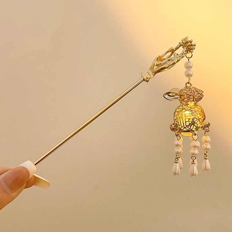 Horquilla para niños, nueva horquilla china, falda de caballo de estilo antiguo para mujer, accesorios, tocado de Hanfu para niñas, horquilla de paso, sentido avanzado