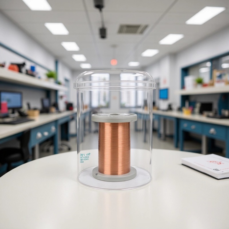 厂家直供透明铜线筒、有机玻璃线罩、亚克力线桶300*400