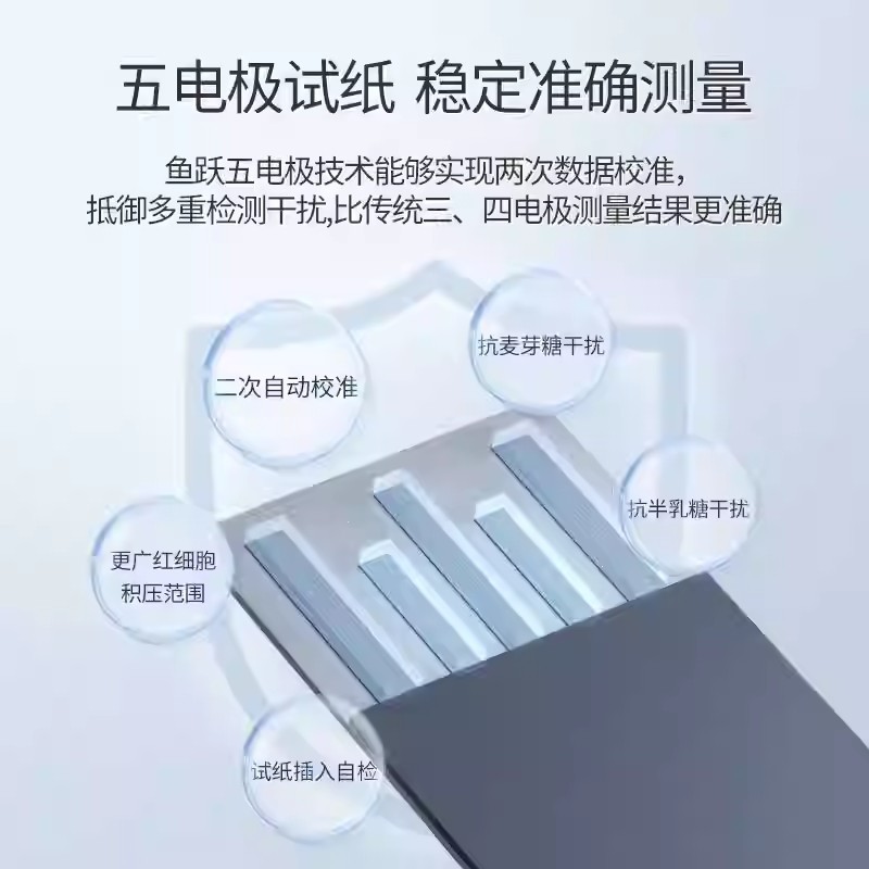 魚躍血糖試験紙580/590血糖計580血糖測定器音声測定血糖計血糖試験紙|undefined