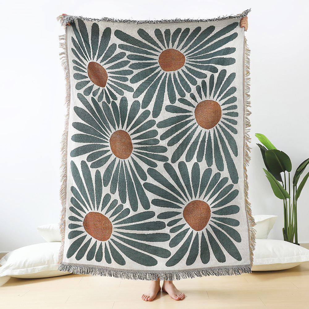 Sofa Throw Blanket in Living Room