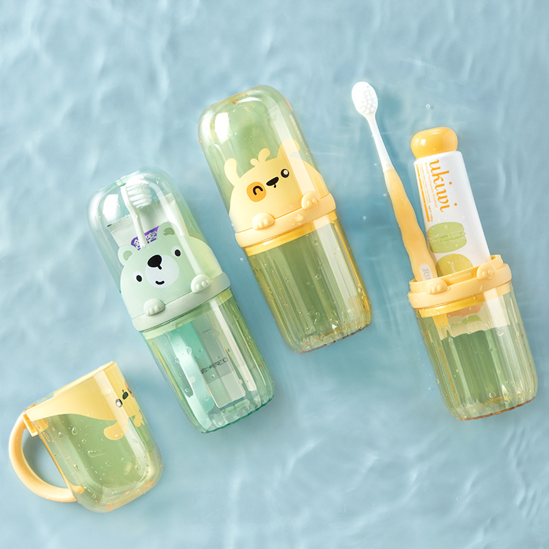 Toothbrush storage box, mouthwash cup, toothbrush cup, travel wash cup set, toothbrush cup, toothbrush box, portable toothbrushing cup