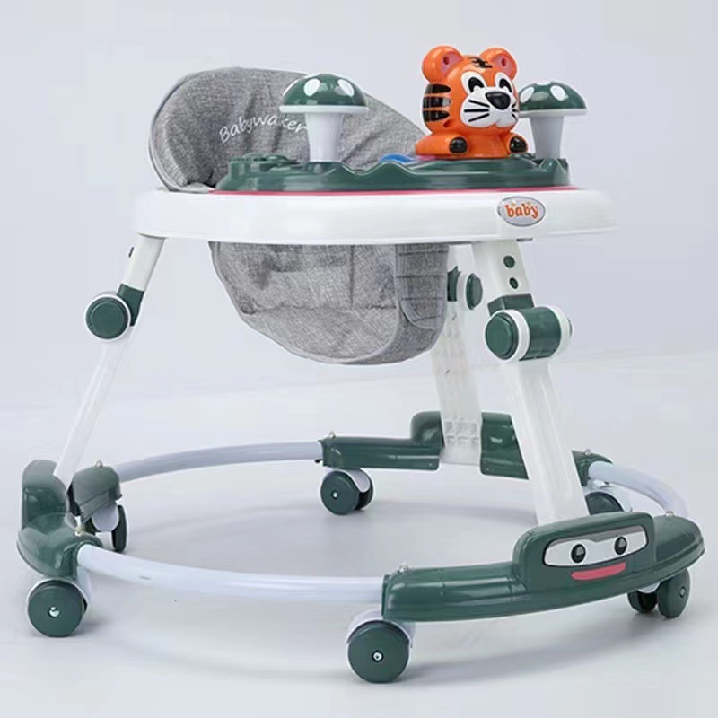 Bebé nuevo con empujador 6 - 18 meses cochecito infantil con música anti-rollback coche de disco