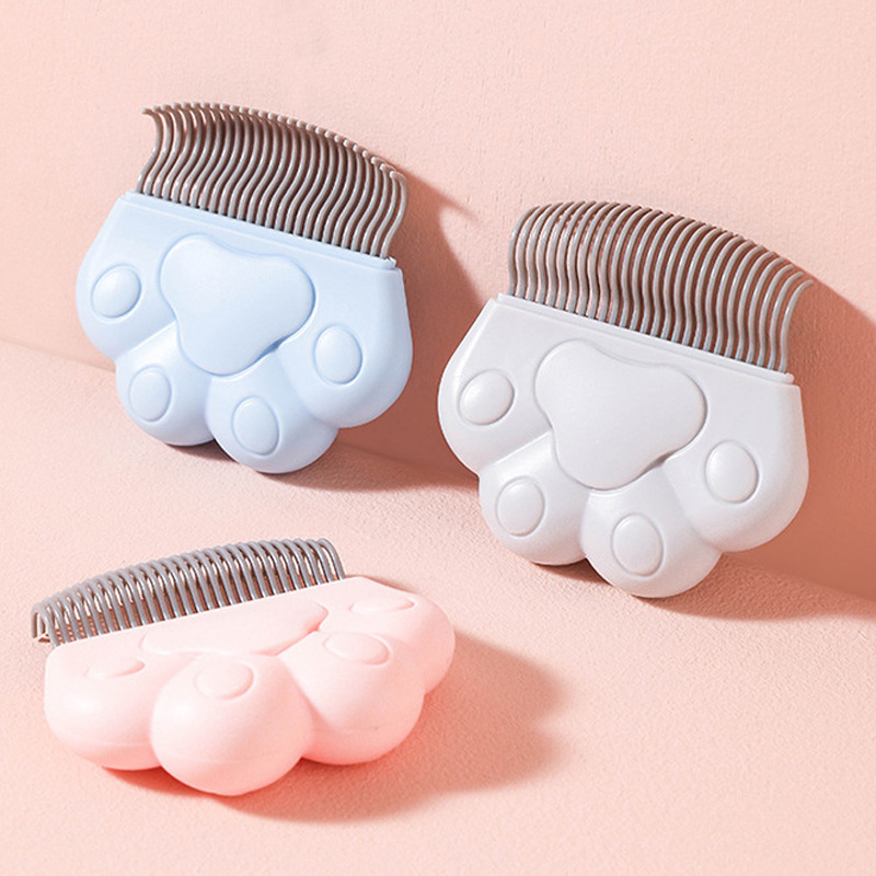 Pet Shell peine para mascotas cepillo de pelo dispositivo de succión de pelo peine de gato artefacto depilación masaje peine para mascotas