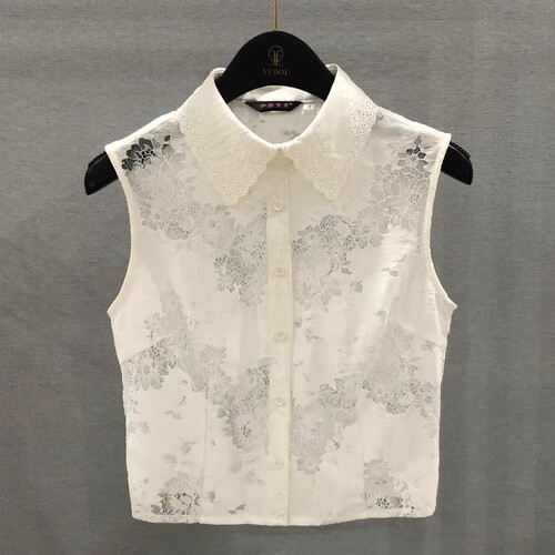 Spring and Autumn Versatile Fake Collar Women's High-End Quality Fake Collar Children Lace Edge Collar Decorated Shirt Collar Women's Collar