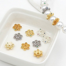 �U�ջ���14K����ɫ΢育�ɫ�ʯ����diy�Ʒ�������C21