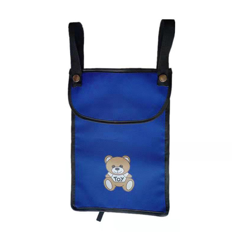 Coche eléctrico de lona colgante bolsa delantera no impermeable bolsa de almacenamiento batería coche motocicleta bolsa de almacenamiento