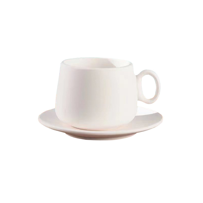 Taza de Cerámica en Blanco Cerámica para Pintar DIY, Bajo Esmalte para Manualidades DIY image 5