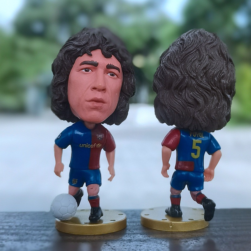 Jugador estrella Benzemahaland Vinicius C Ronaldo Messi Naymar Doll Mbappé Doll