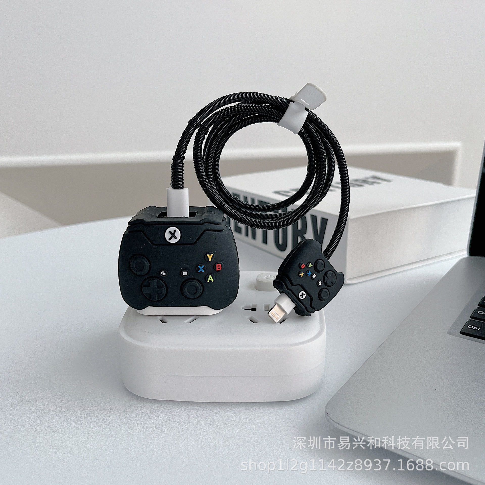 Aplicable Apple 18W / 20W cargador de cabeza de cubierta cargador de cubierta de cable de datos cubierta de 4 piezas al por mayor