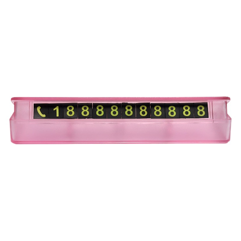 Wholesale Plastic Temporary Parking Plate Car Hidden Moving License Plate Car Temporary Parking Car Moving Number Plate