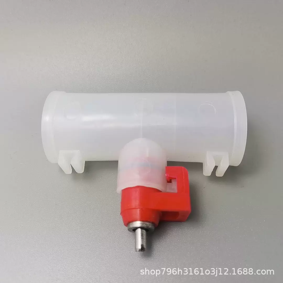 鸡饮水器 养鸡设备 出口型鸡用自动饮水碗 鸽子 鹌鹑红色喝水碗